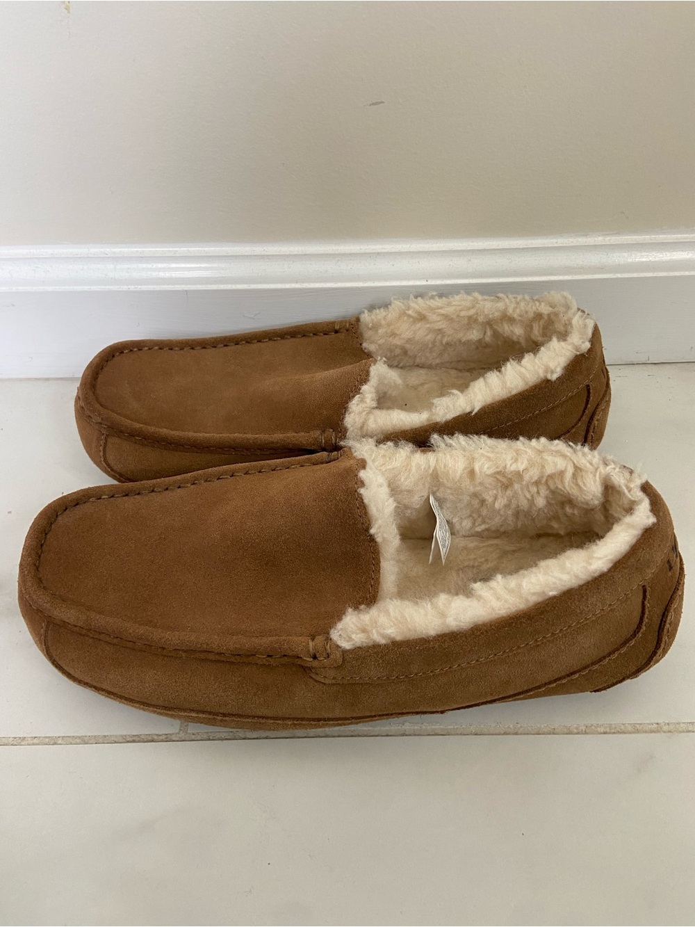 Men's Cozy 
Suede Moccasin Slippers - Brown